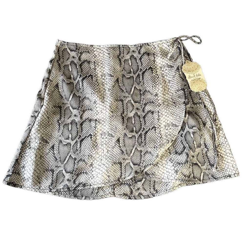 NWT Altar’d State snakeskin print skirt size small
